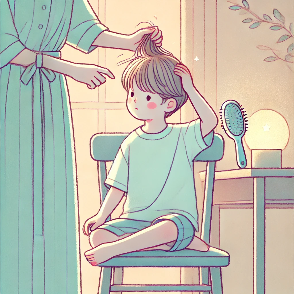 子供の抜毛症